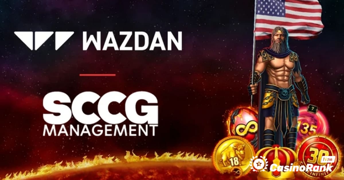 Wazdan 通过 SCCG 合作伙伴关系巩固北美地位