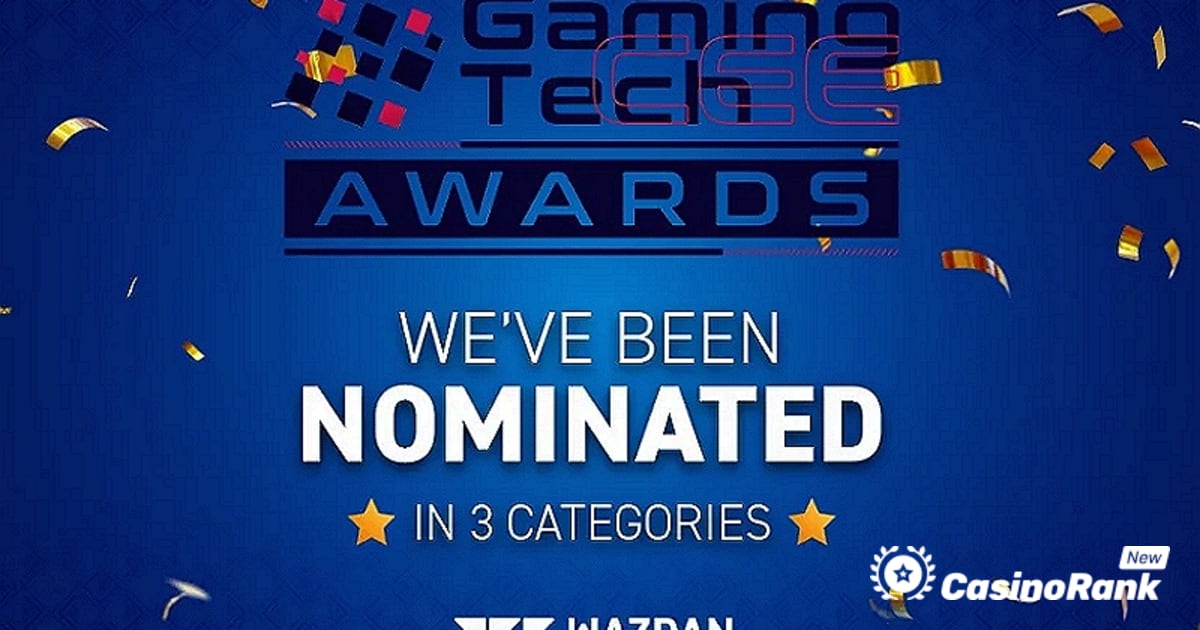 Wazdan 在 2023 年 GamingTECH 奖中获得 3 项提名