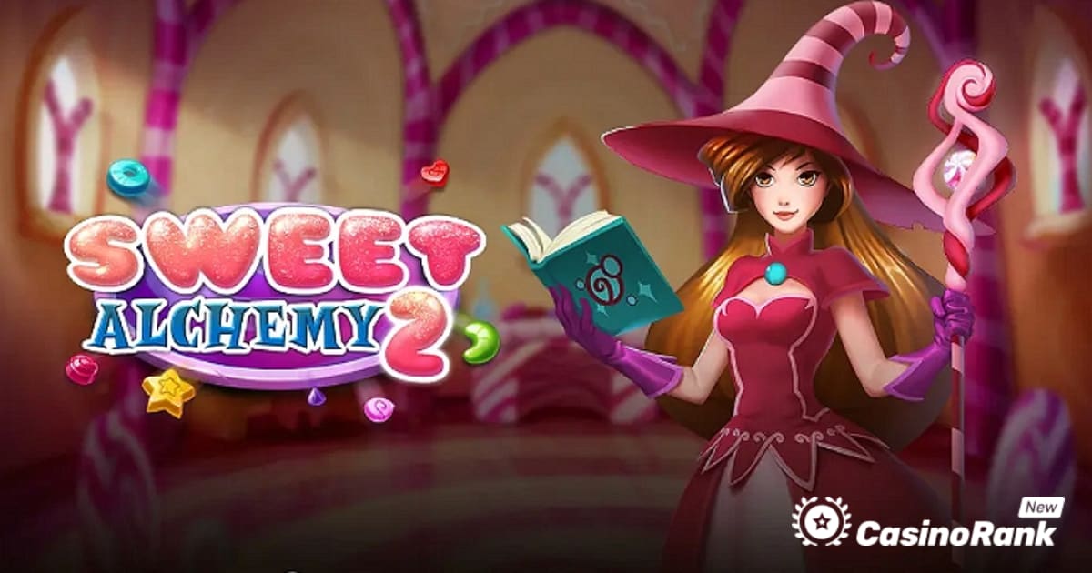 Play'n GO 推出 Sweet Alchemy 2 老虎机游戏