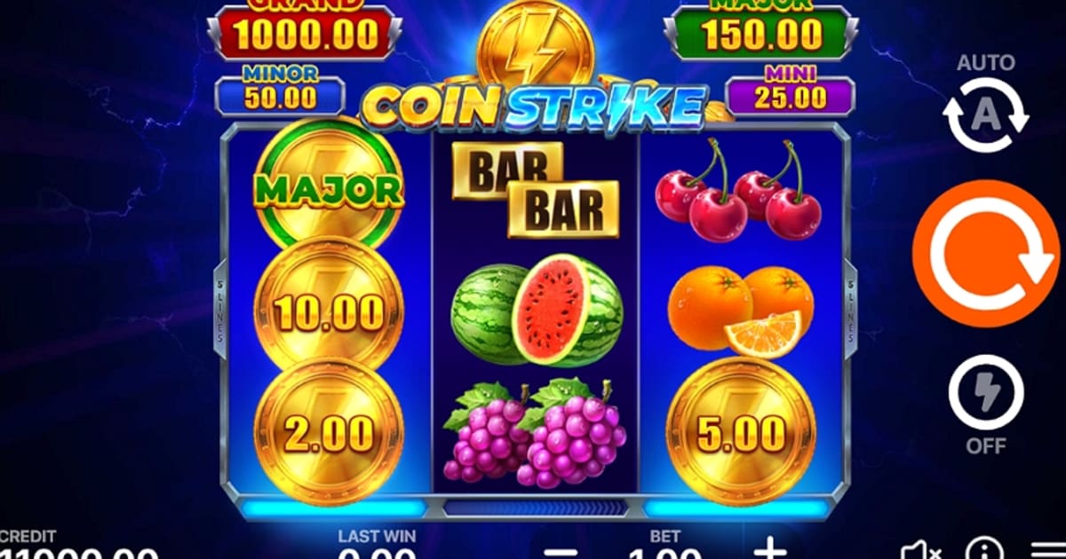 Playson 通过 Coin Strike 推出激动人心的体验：Hold and Win